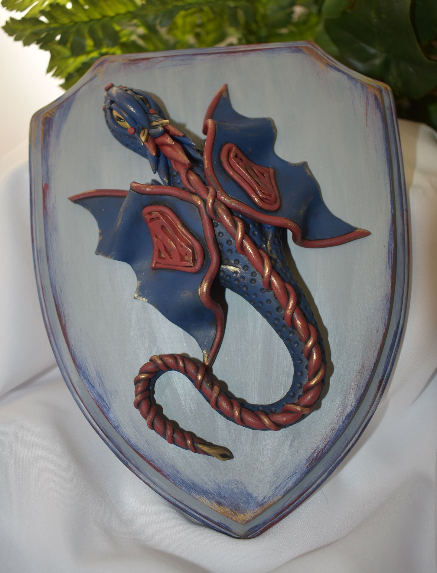 Handmade Superhero Themed Dragon Decor