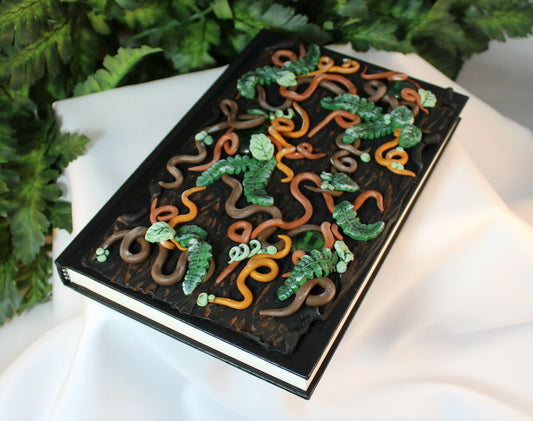 Hand Decorated Jungle Themed Sketchbook Journal