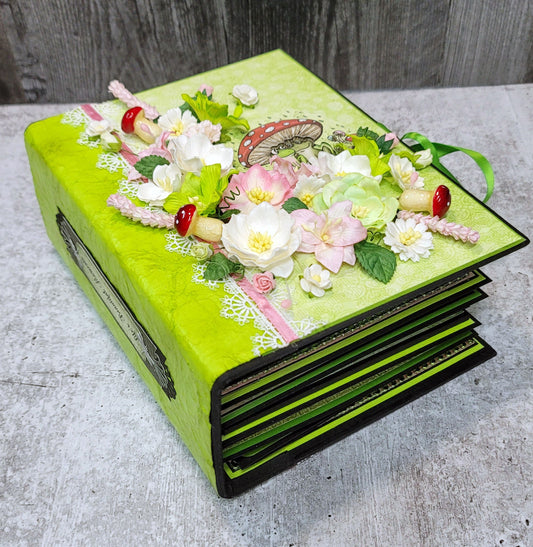 Handmade Frog Themed Scrapbook Album