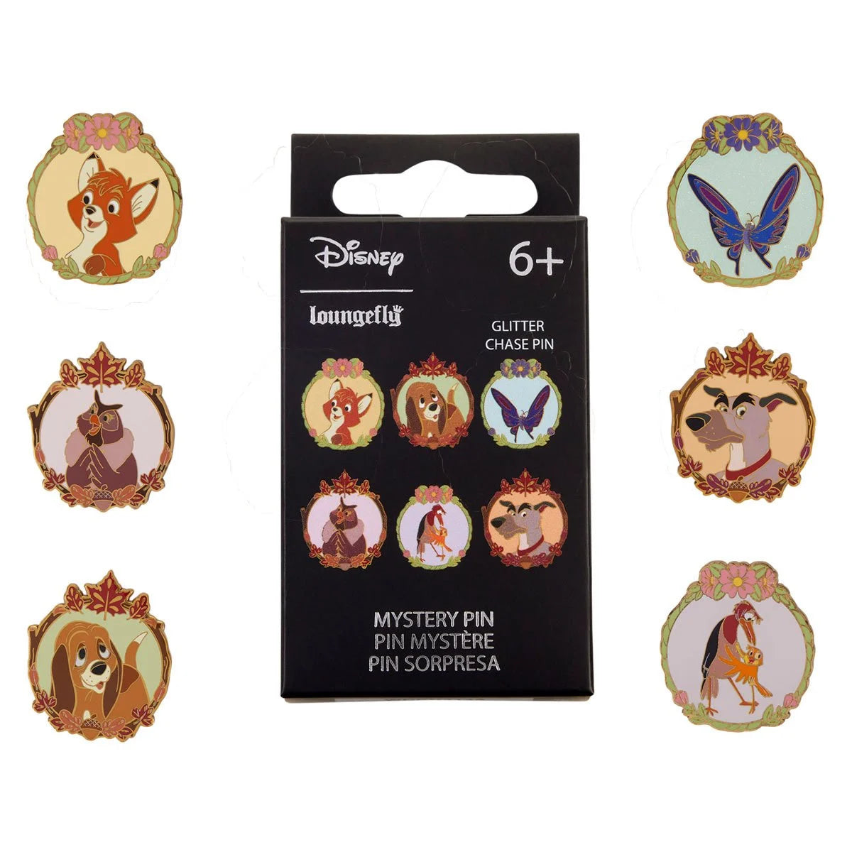 Fox and the Hound Mystery Box Pin