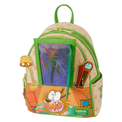 Courage the Cowardly Dog Lenticular Mini Backpack