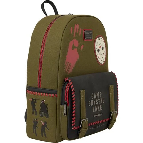 Friday the 13th Camp Crystal Lake Glow-in-the-Dark Full-Size Backpack
