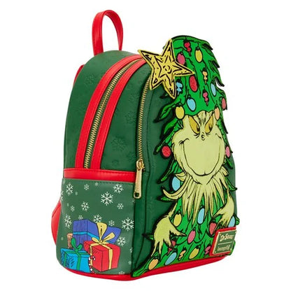 Dr. Seuss Grinch Holiday Tree Light-Up Mini-Backpack