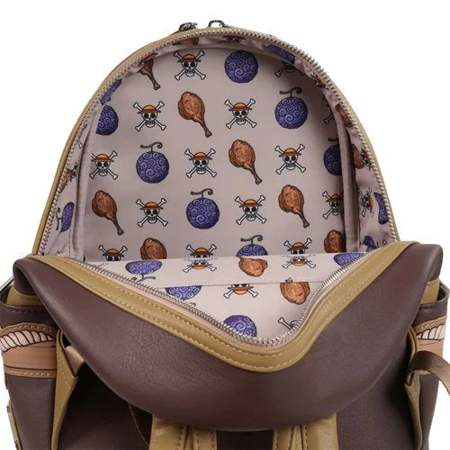 One Piece Wanted Dead or Alive Monkey D. Luffy Mini-Backpack - EE Exclusive