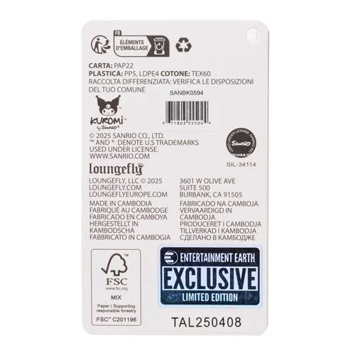 Sanrio Kuromi Devilish Winged Mini-Backpack - EE Exclusive