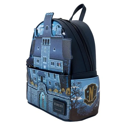 Wednesday Nevermore Academy Mini-Backpack