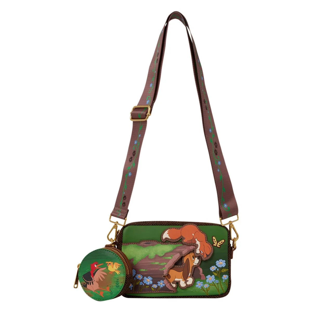 Fox and the Hound Todd and Copper Crossbody