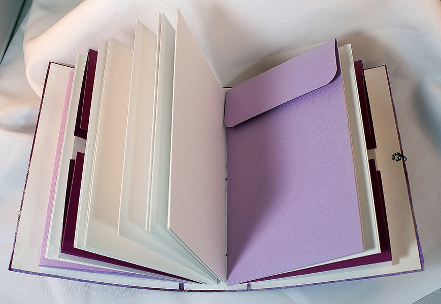 Handmade Mixed Media Art journal with pockets - 4-019