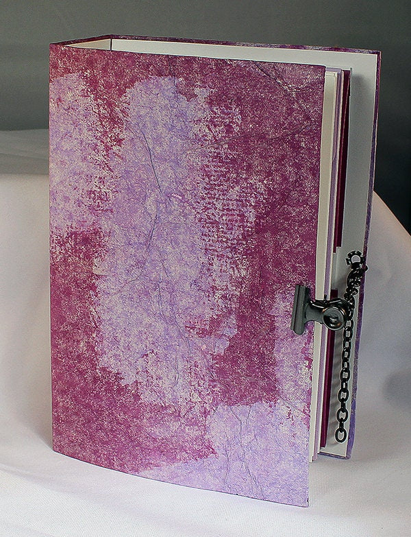 Handmade Mixed Media Art journal with pockets - 4-019