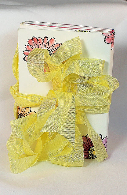 Handmade Flower Mixed Media Travel Journal