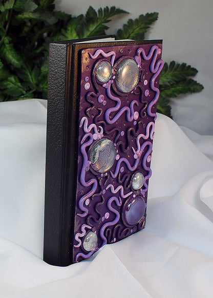Purple Polymer Clay Sketchbook - 2-017