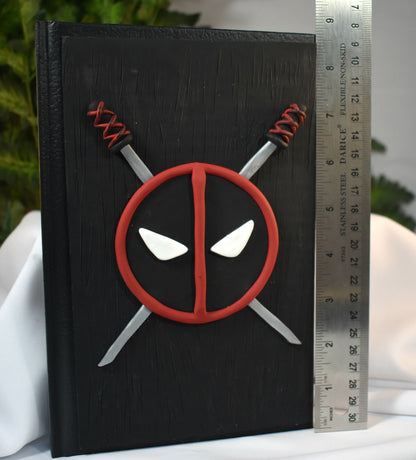 Polymer Clay Covered Themed Sketchbook - 2-025