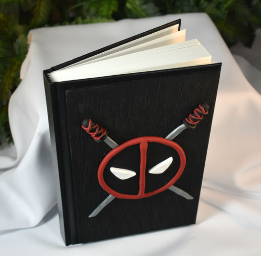 Polymer Clay Covered Themed Sketchbook - 2-025