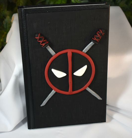 Polymer Clay Covered Themed Sketchbook - 2-025