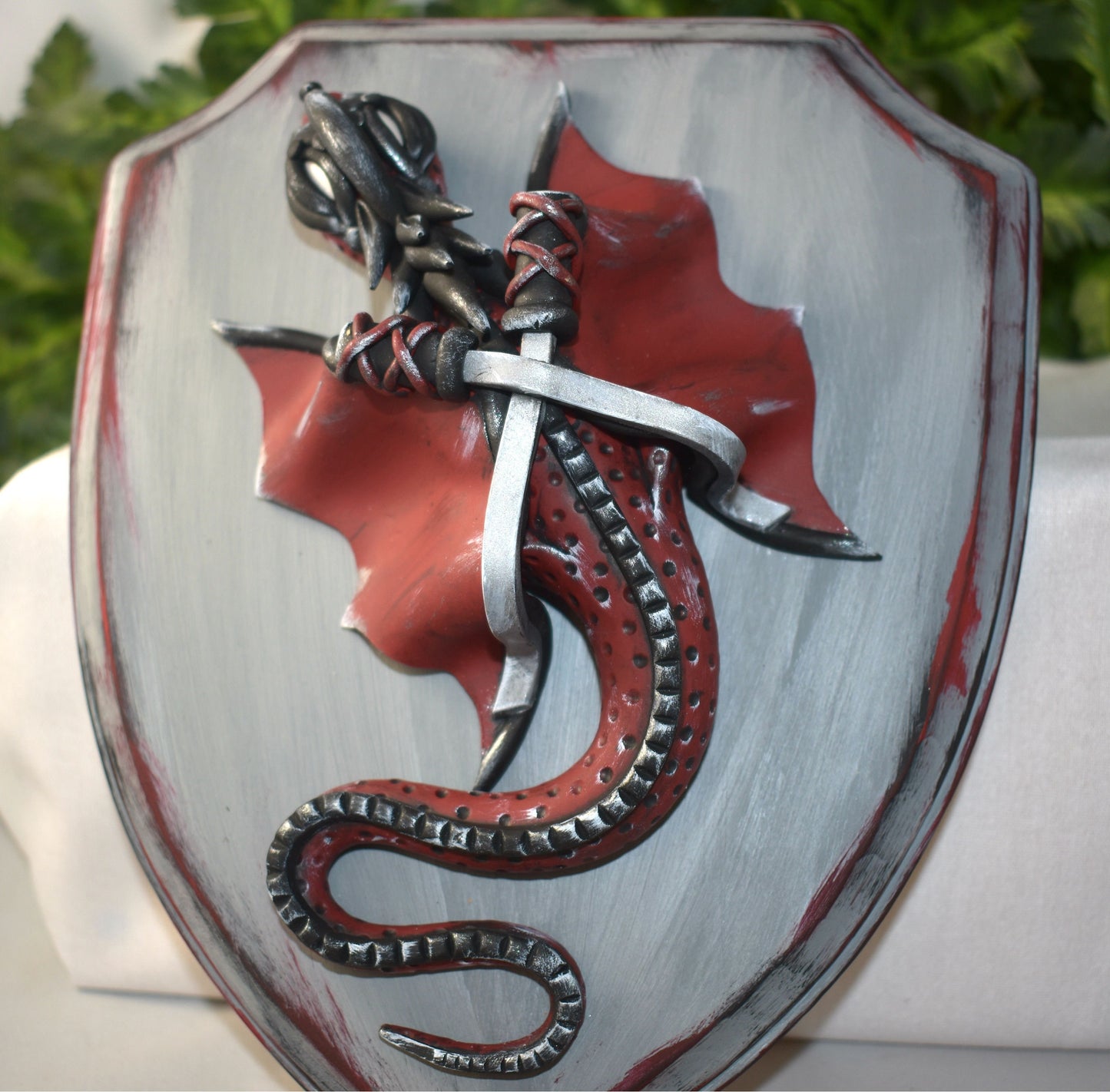 Handmade Superhero Themed Dragon Wall Decor