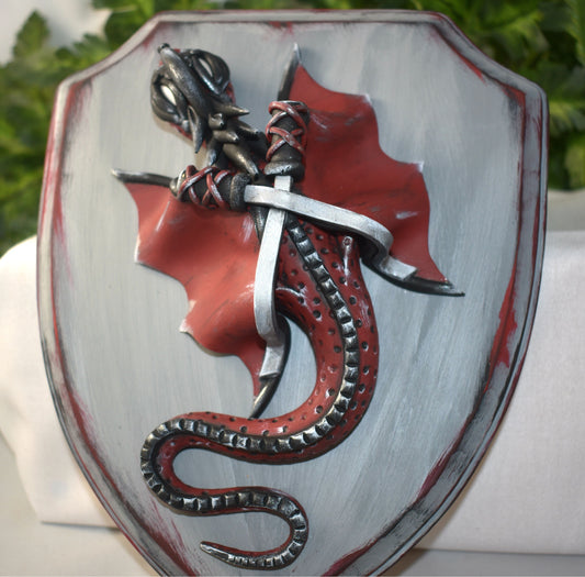 Polymer Clay Themed Dragon Wall Decor - 1-102