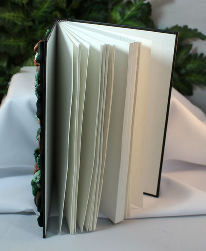 Hand Decorated Jungle Themed Sketchbook Journal