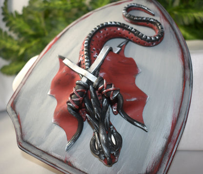 Handmade Superhero Themed Dragon Wall Decor