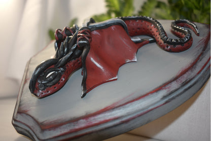 Handmade Superhero Themed Dragon Wall Decor