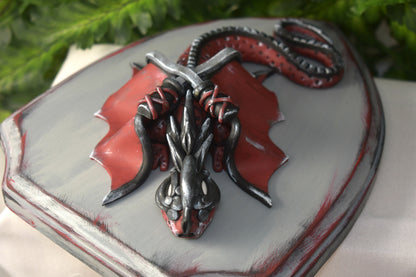 Handmade Superhero Themed Dragon Wall Decor