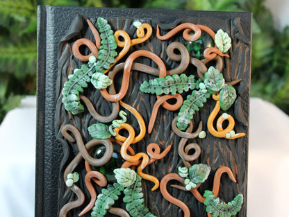 Hand Decorated Jungle Themed Sketchbook Journal