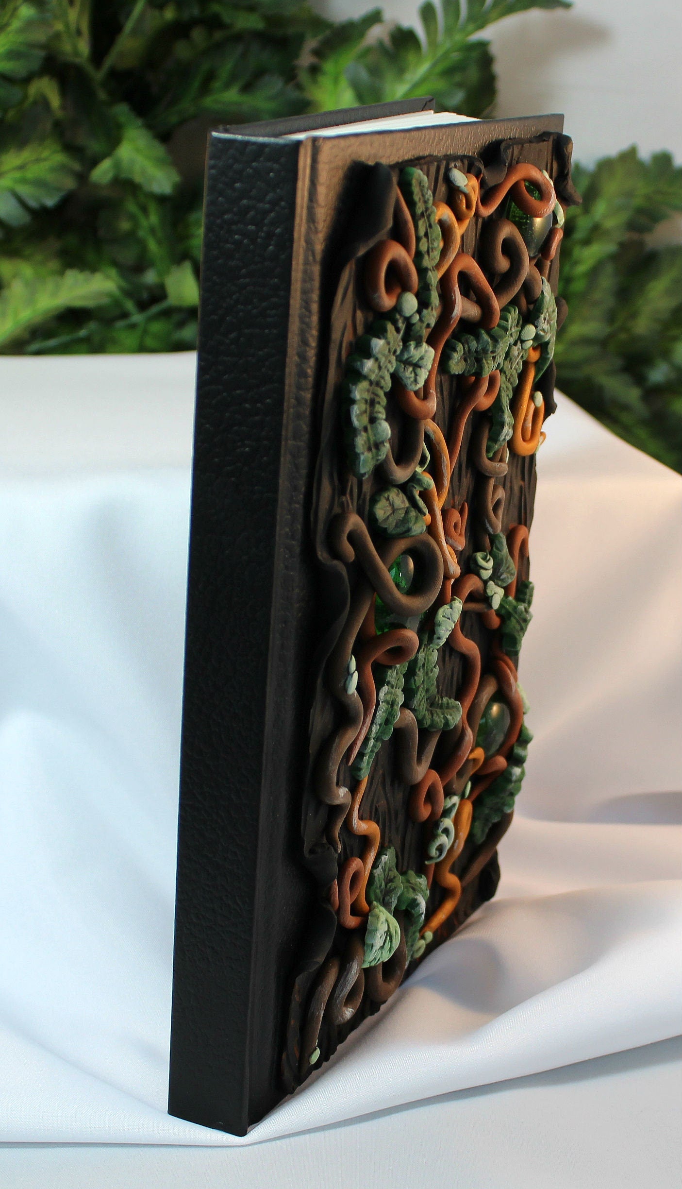 Hand Decorated Jungle Themed Sketchbook Journal