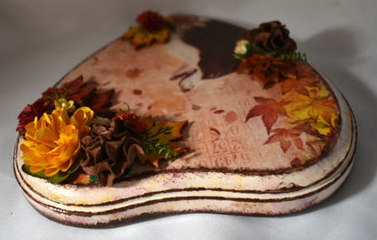 Mixed Media Dog Decorative Plaque - 7-061