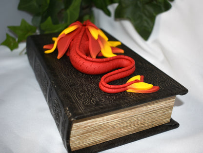 Polymer Clay Fire Dragon - 1-118