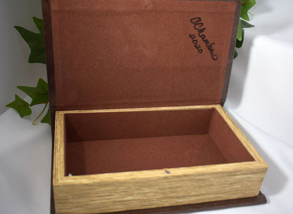 Polymer Clay Gold Dragon Storage Book - 1-116