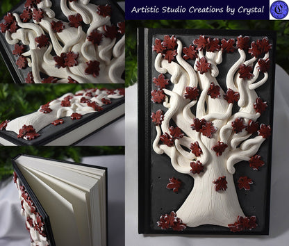 Weirwood Tree Polymer Clay Journal - 2-050