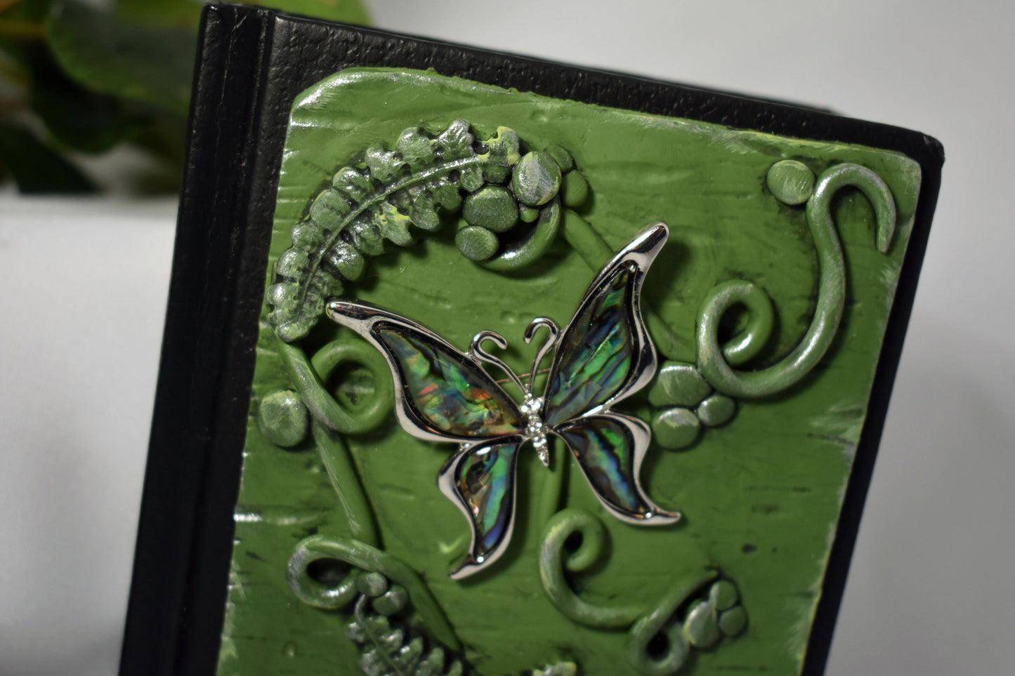 Polymer Clay Butterfly Sketchbook - 2-024