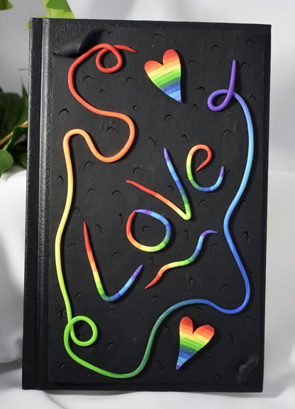 Polymer Clay Rainbow Sketchbook - 2-037