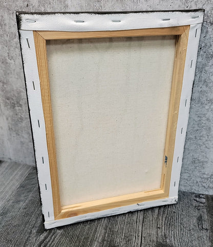 Mixed Media Handmade Canvas - Our Love Words - 11-024