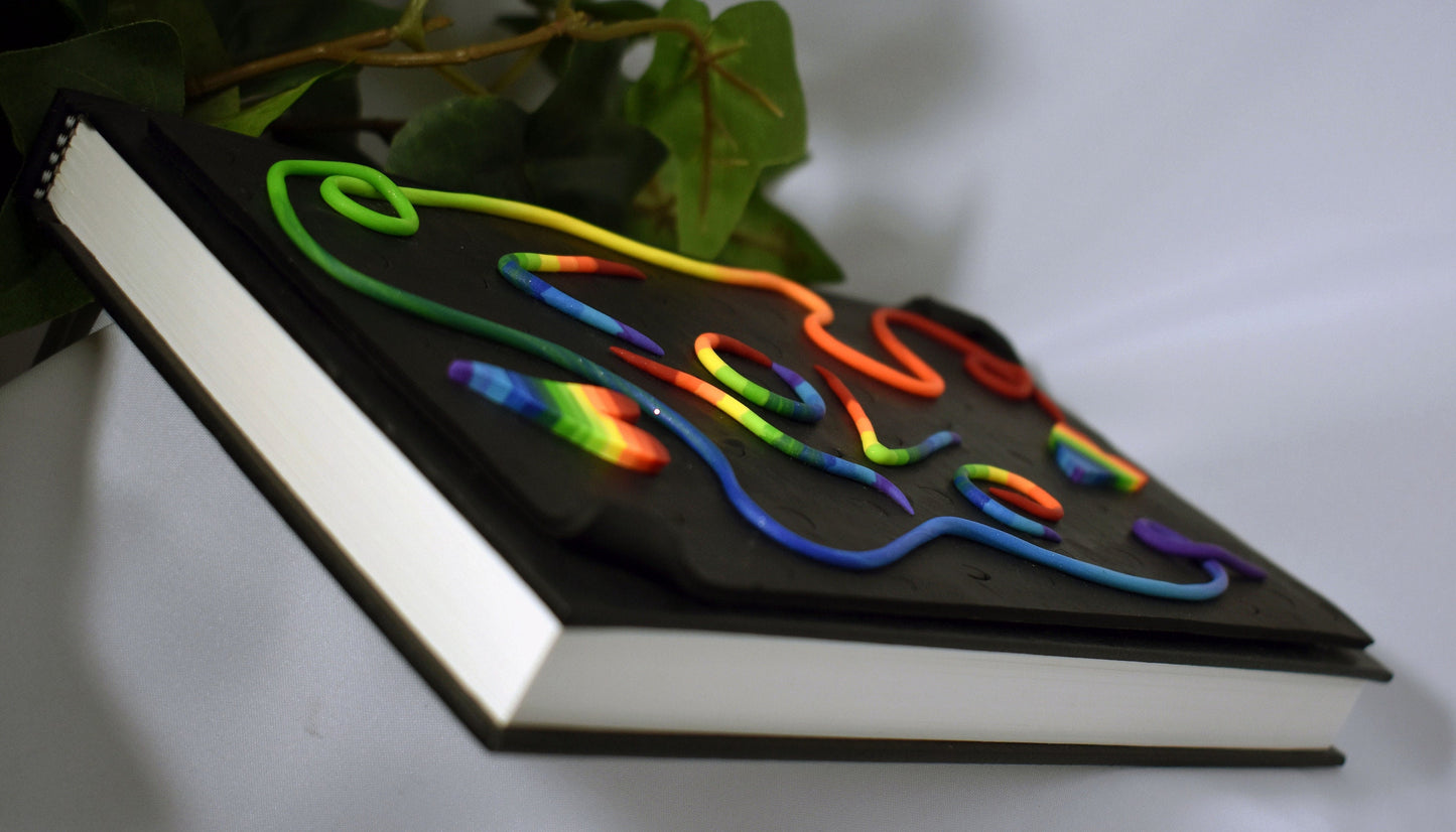 Polymer Clay Rainbow Sketchbook - 2-037