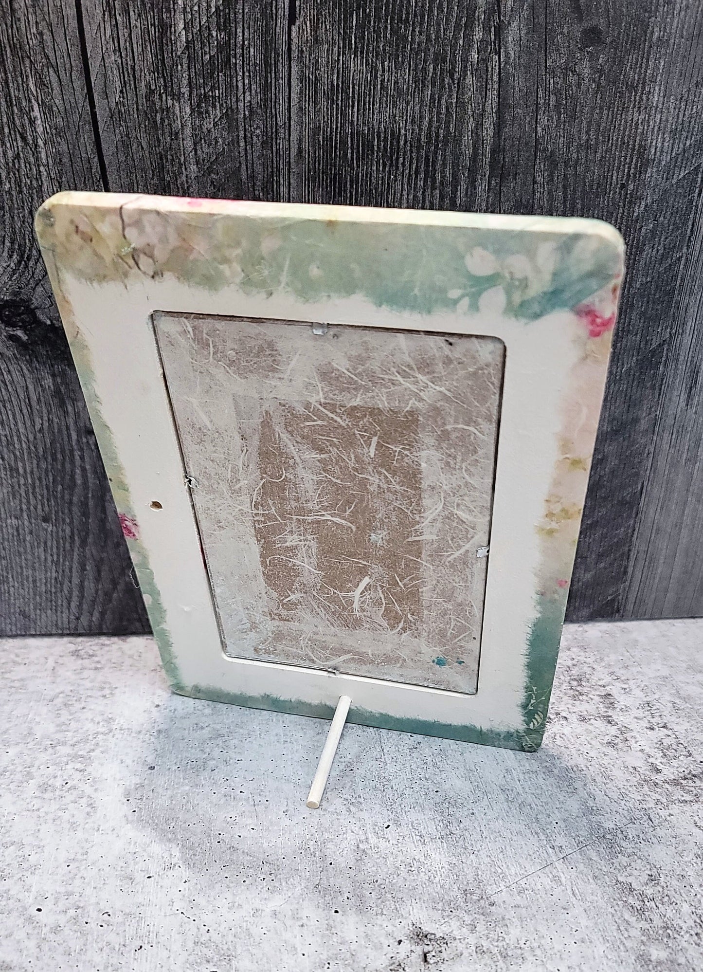 Handmade Altered Friendship Mixed Media Frame - 7-075