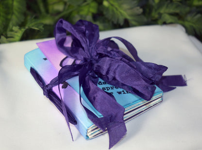 Handmade Dragonfly Mixed Media Travel Journal