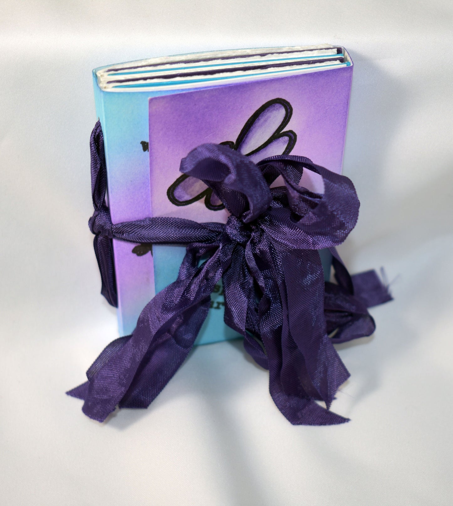 Handmade Dragonfly Mixed Media Travel Journal