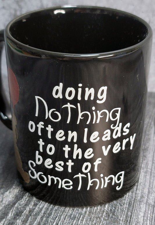 Black 11oz Pooh Mug - 9-052