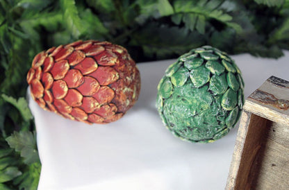 Medium Polymer Clay Dragon Egg Set in Chest - 8-010