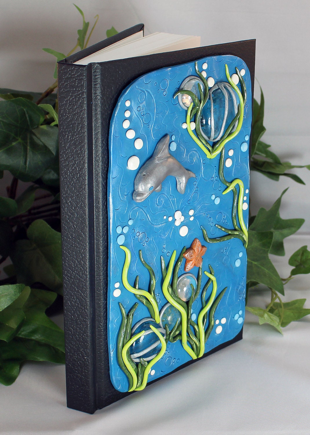 Polymer Clay Dolphin Journal - 2-002