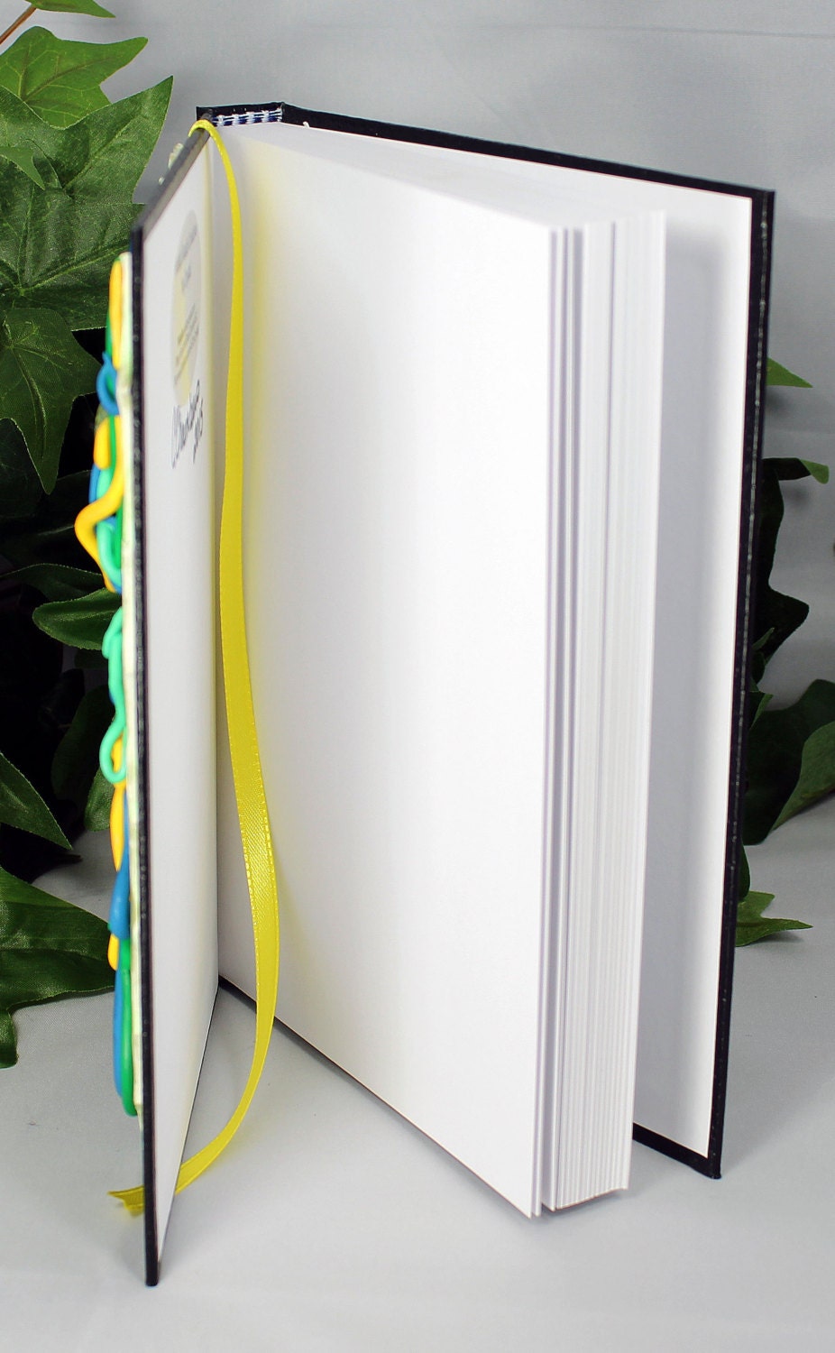 Polymer Clay Flower Journal Sketchbook - 2-004